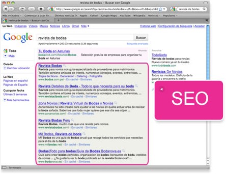 SEO: aparezca en los primeros resultados de la b&uacute;squeda org&aacute;nica